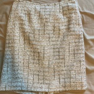 Beautiful brown and gold pencil skirt